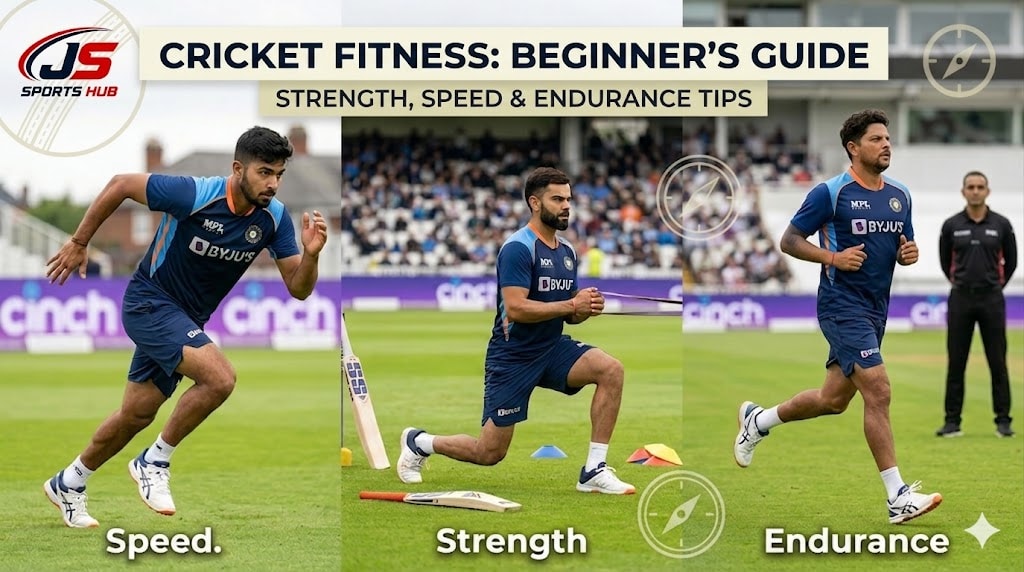 Cricket fitness guide for beginners step by step