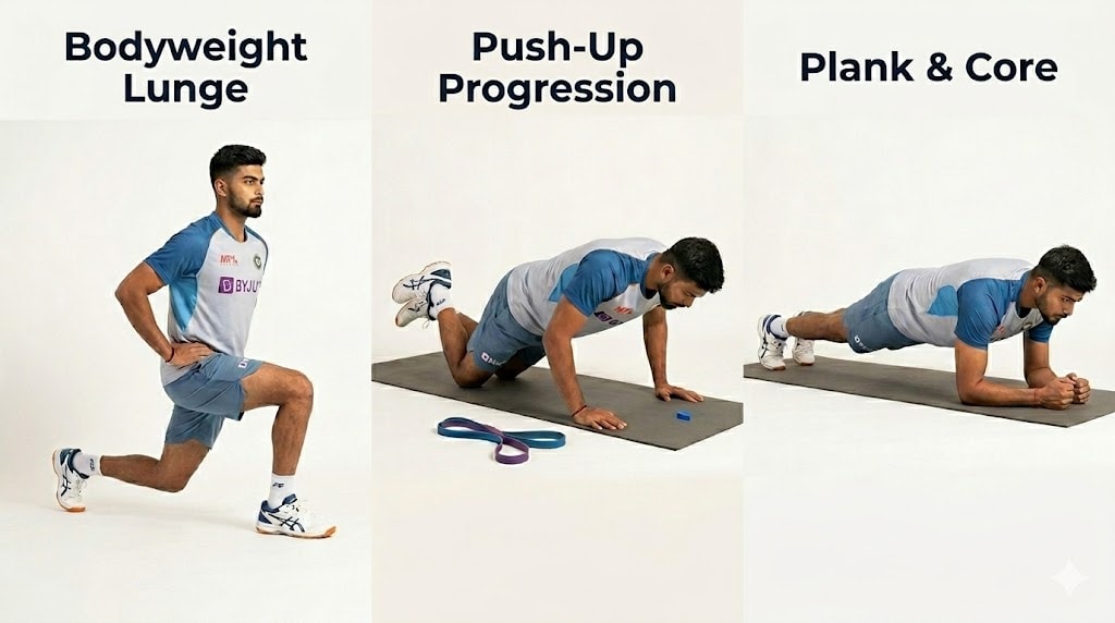 Simple exercise for cricket and sports