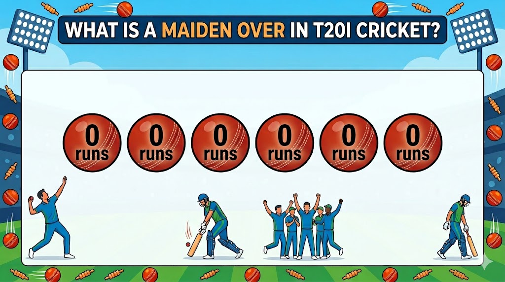 Cricket Maiden Over Example