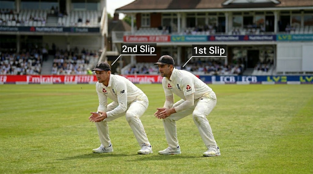Cricket Slip Fielding Example